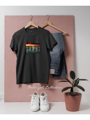 Oversize San Diego Comic-Con Stranger Things Tasarımlı Unisex T-Shirt