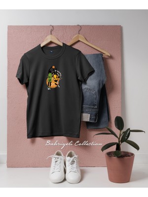 Oversize Basketball mates Tasarımlı Unisex T-Shirt