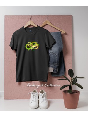 Oversize Dragon Ball Shenron, Dragon Tasarımlı Unisex T-Shirt