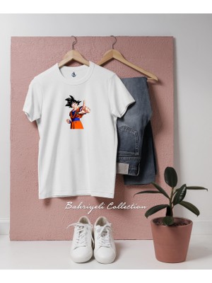 Oversize Dragonball Z Son Goku Tasarımlı Unisex T-Shirt