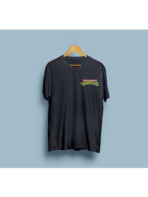 Oversize Teenage Mutant Ninja Turtles Tasarım Unisex T-Shirt