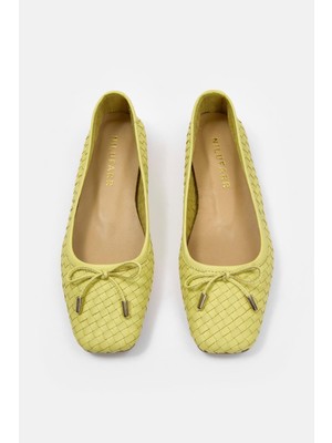 Lisandro Sarı Hakiki Deri Kadın Babet