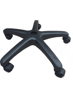 Dekofis Plastik 5 Tekerlekli Ofis Koltuk Sandalye Ayağı