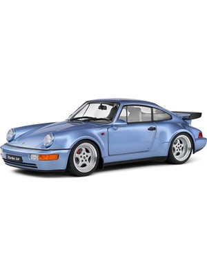 Solido Porsche 911 (964) Turbo – Horizon Blue Metallic – 1990