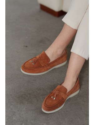 Nilufarr Lou Tarçın Süet  Süet Kadın Casual Ayakkabı