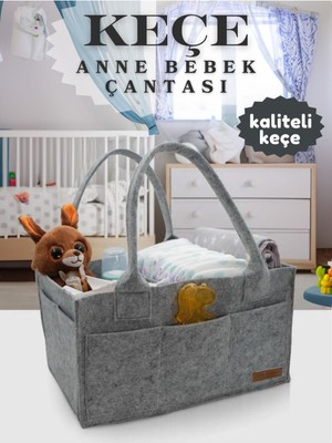 UltraNova Keçe Anne Bebek Bakım Çantası Yenidoğan Için Organizer Düzenleyici
