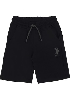 U.S. Polo Assn. Erkek Çocuk Siyah ORME CAPRI BERMUDA 50298050-VR046
