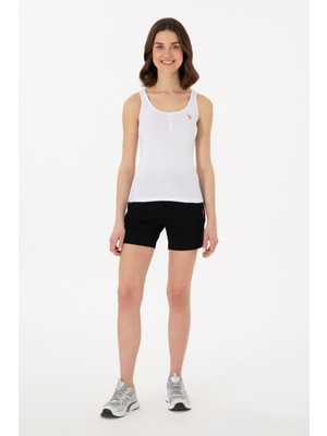 U.s. Polo Assn. Kadın Siyah Şort (Örme) 50300840-VR046