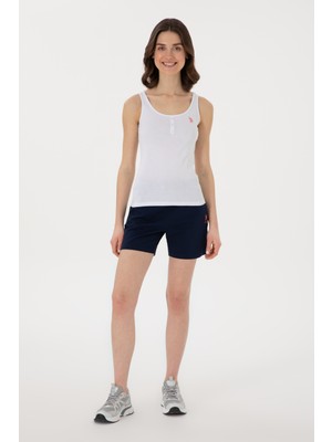 U.S. Polo Assn. Kadın Lacivert Örme Şort 50300840-VR033