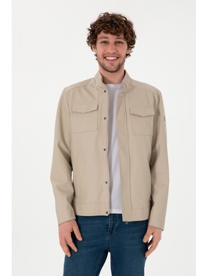 U.s. Polo Assn. Erkek Taş Deri Mont-Kaban 50307417-570