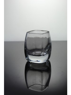 Paşabahçe Denizli Cam El İmalatı Kristal Kare Shot Bardağı 1 Adet 123813 12635