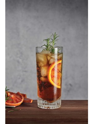 Paşabahçe Nude Serisi Caldera Long Drink Kristal  6 lı Meşrubat Bardak 68134 450 cc