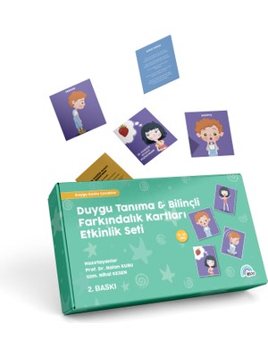 Duygu Tanıma - Bilinçli Farkındalık Kartları Etkinlik Seti