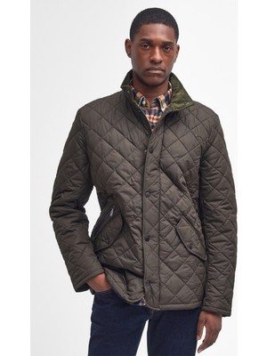Barbour Chelsea Kapitone Ceket OL51 Olive