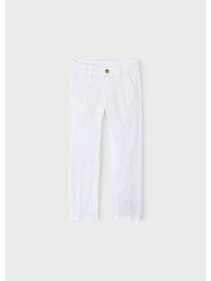 Mayoral Erkek Çocuk Pantolon Beyaz 512