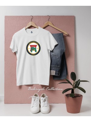 Bahriyeli Collection Oversize Uss Denver (Lpd-9) Savaş Gemisi Tasarımlı T-Shirt