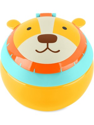Skip Hop Renkli Aslan Çerez Kabı 222 ml Ergonomik Tasarım ile 12 Yaş ve Üzeri için Kolay Temizlik