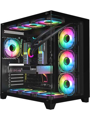 Xaser Sword X52 Ryzen 7 5700X 32GB Ram 1tb M.2 Nvme SSD 8gb RTX5060 Sıvı Soğutmalı 27" 300Hz Oyuncu Bilgisayarı