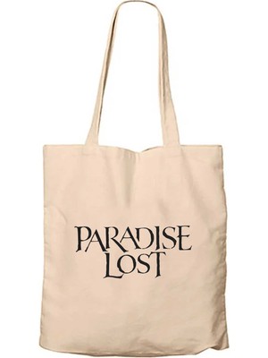 Paradise Lost Krem Kanvas Bez Çanta