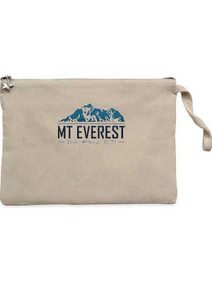 Everest 8848 M Krem Clutch Astarlı Cüzdan / El Çantası