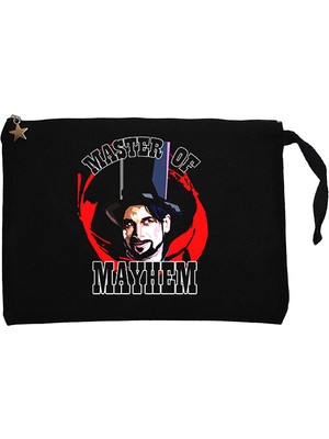 Master Of Mayhem Julian Slink Siyah Clutch Astarlı Cüzdan / El Çantası