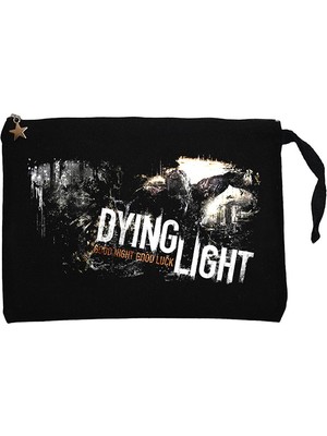 Dying Light 2 Good Night Siyah Clutch Astarlı Cüzdan / El Çantası