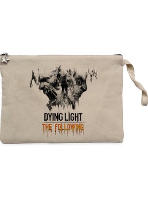 Dying Light The Following Krem Clutch Astarlı Cüzdan / El Çantası