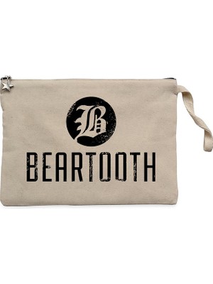 Beartooth Classic Krem Clutch Astarlı Cüzdan / El Çantası