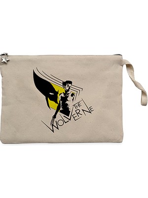 Wolverine Body Krem Clutch Astarlı Cüzdan / El Çantası