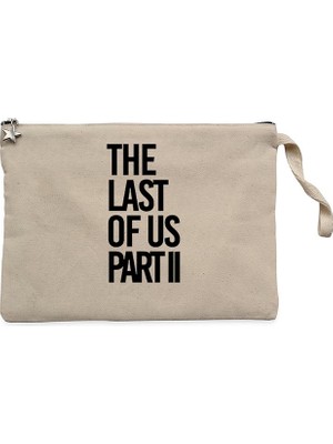 The Last Of Us 2 Krem Clutch Astarlı Cüzdan / El Çantası