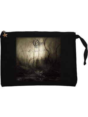 Opeth Blackwater Park Siyah Clutch Astarlı Cüzdan / El Çantası