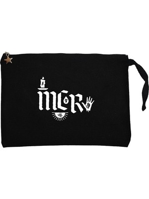My Chemical Romance Eeturn Code Siyah Clutch Astarlı Cüzdan / El Çantası