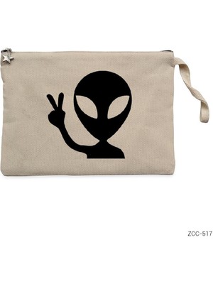 Muhammed Ali Punch Krem Clutch Astarlı Cüzdan / El Çantası