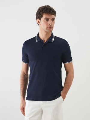 Southblue  Polo Yaka Kısa Kollu Pike Erkek Tişört  (S5)