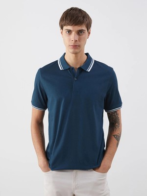 Southblue  Polo Yaka Kısa Kollu Pike Erkek Tişört  (S5)