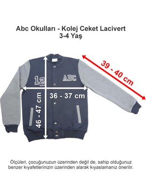 Abc Okulları Kolej Ceket Lacivert 3-4 Yaş