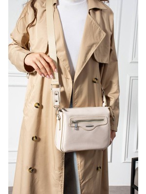 Kadın 5 Gözlü  Omuz Çantası