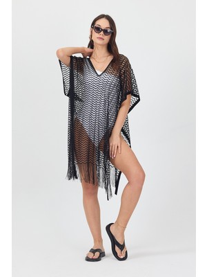 Bysen Milano V Yaka Plaj Elbisesi Pareo