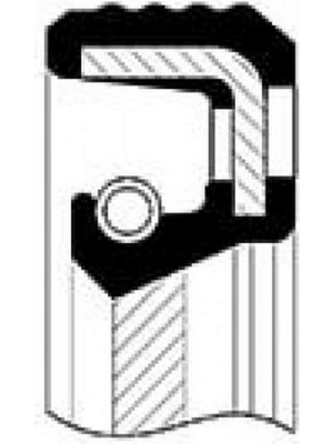 Şanziman Ön Keçesi 23.9X40X8 Vw-Seat-Skoda Caddy-Golf-Polo-A3-Ibiza-Leon-Toledo-Octavia Acm L3TL Sağ Dpmah