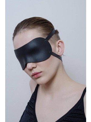 Mulvxbrf BRF02  Düz Siyah Maske Uyku Gözlüğü (Mulvix)