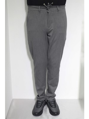 Hacker Fistan Store Erkek Normal Bel Spor Kesim Rahat Kalıp Dar Paça Jogger Pantolon