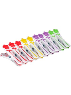 New-Max Elite Papatya Desenli Silikon Mandal, Beyaz 30 Adet