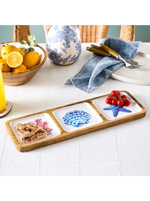 Karaca Mango Marin 3'lü Çerezlik