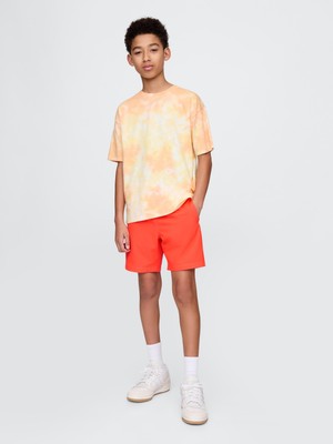 Gap Erkek Çocuk Turuncu Quick-Dry Astarlı Şort