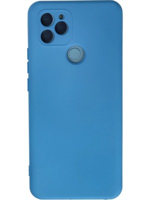 General Mobile Gm 21 Kılıf Nano Içi Kadife Silikon - Mavi