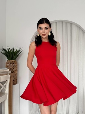 Arben Boutique Berl Cep Detaylı Elbise