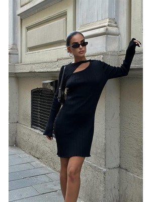 Arben Boutique Lilian Cut Out Mini Elbise 2819