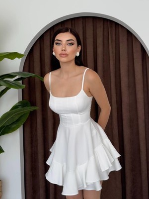 Arben Boutique Common Ip Askılı Elbise