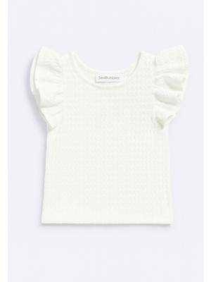 Kolu Fırfırlı Kız Çocuk Bluz