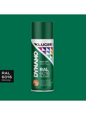 Kluger Yeşil Spey Boya Ral 6016